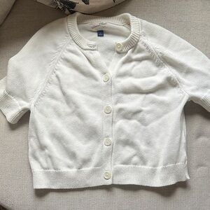Universal Thread Cream Button-Up Cardigan